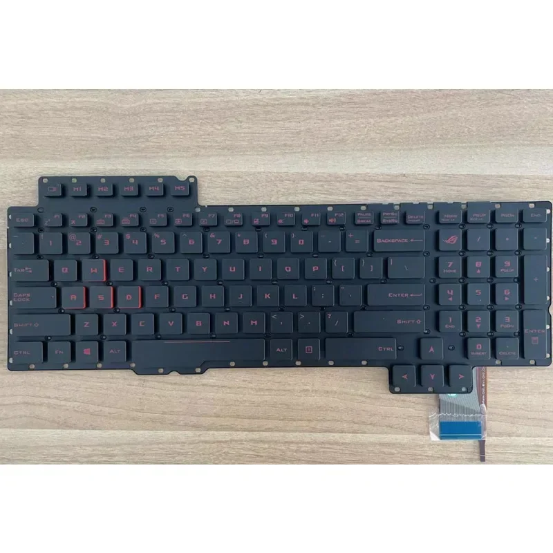 

New and Applicable for Asus G752v Gfx72 L G752vm Vs Vt 6820 Keyboard Replacement