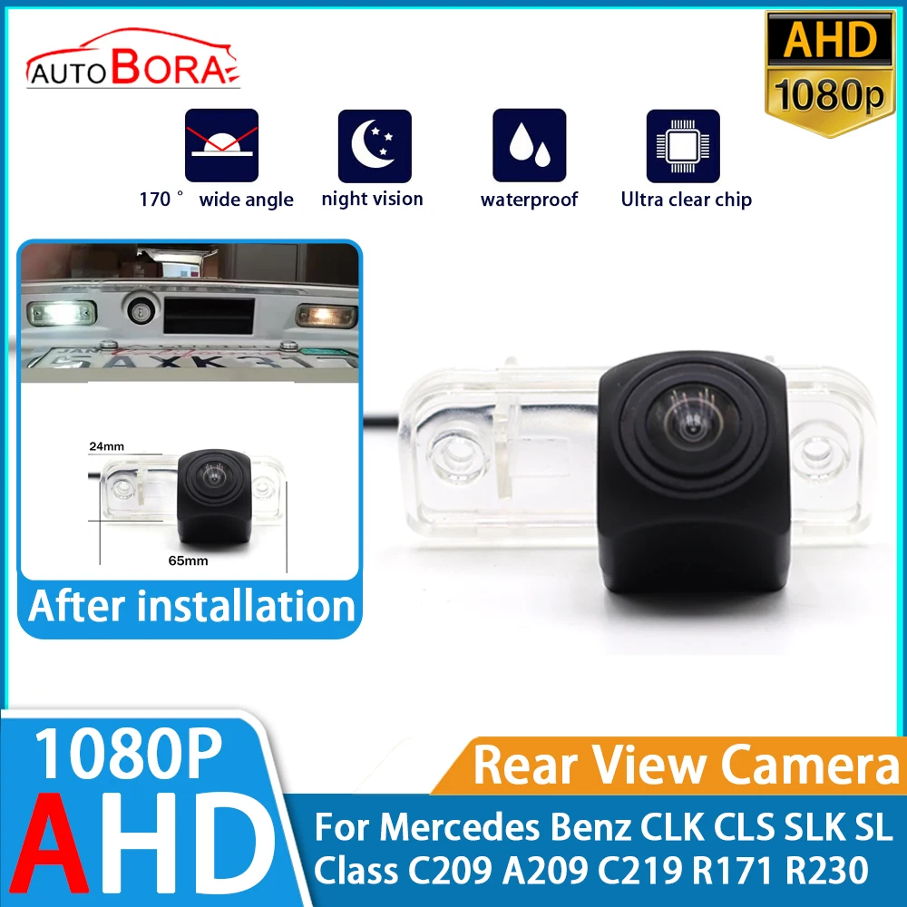 

Reverse Parking Car Rear View Camera AHD 1080P Night Vision for Mercedes Benz CLK CLS SLK SL Class C209 A209 C219 R171 R230