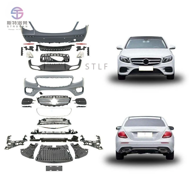 

Car Bumper Bodykit W213 Side Skirt Grille Front Rear Bumper Upgrade Sport Body Kit for E Class W213 17-20