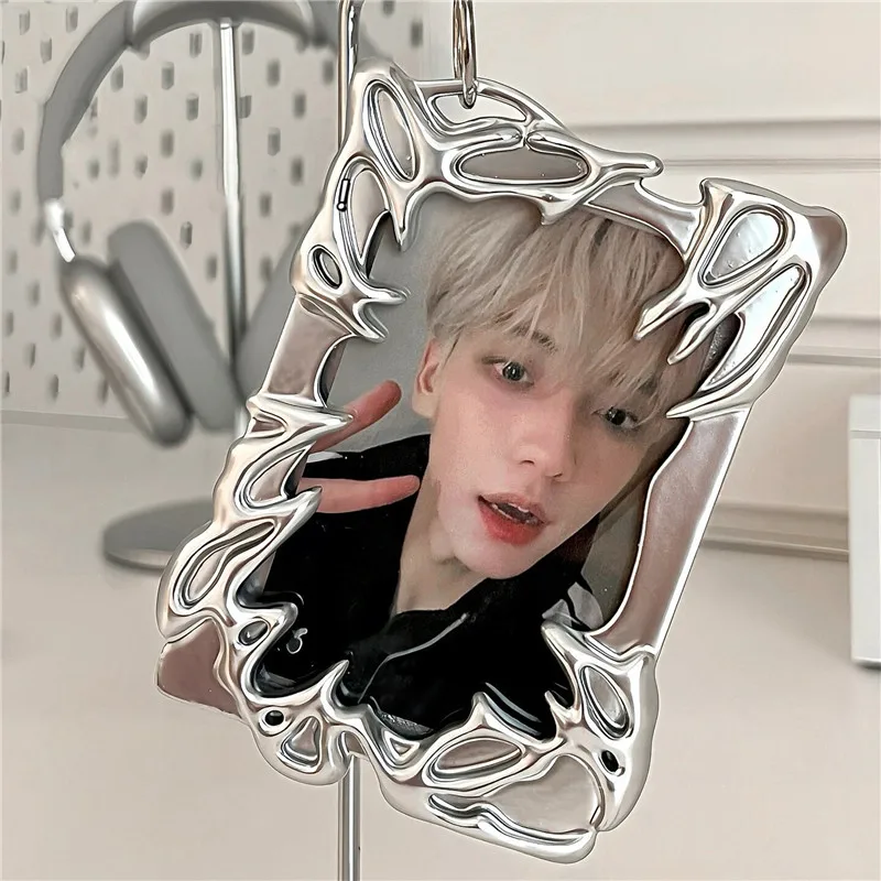 NEW Photocard Frame Photo Card Supplies Shaped Card Holder Small Card Holder Cool Kpop Card Packaging Supplies Idol Photo Frame