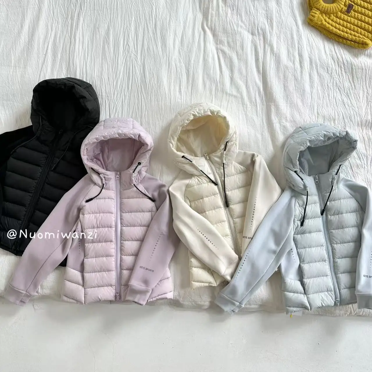 

Children's Clothing 2025 Winter Girls Fashion Versatile Foreign Style Warm Solid Color Down Jacket