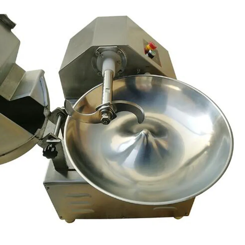 التجارية 8L قدرة اللحوم السجق اللحوم قطع السلطانية آلة خلاط اللحوم 120 كجم/ساعة متعددة الوظائف القاطع طاحونة آلة