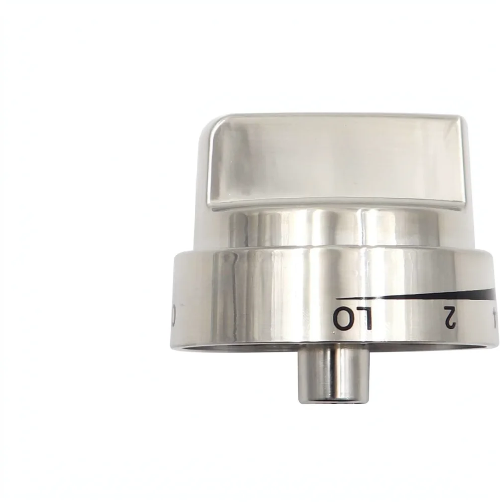 For AEZ73453509 AEZ72909008 Stove Knob Oven Range Silver Control Replacement Component Kitchen Appliance Repair Spare
