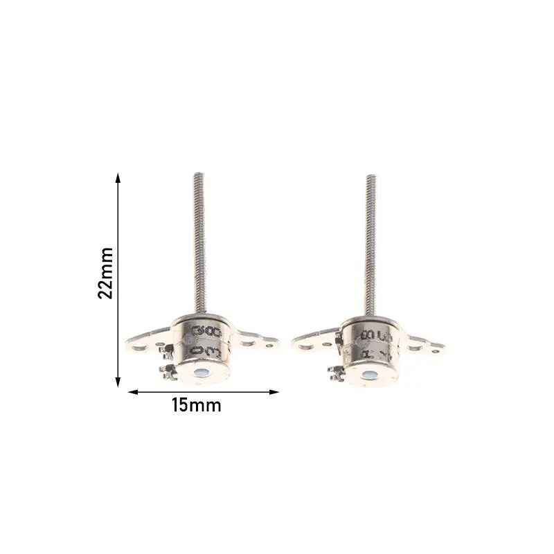 6mm Micro Stepper Motor Long Pole 2 Phase 4 Wire Adjustable For Surveillance Camera Systems
