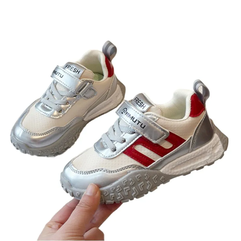 

Spring Autumn Sport Shoes Children Trend Fashion Teenager Kid's Sneakers Ergonomics Boy's Girl's Running Shoes Casual Footwear