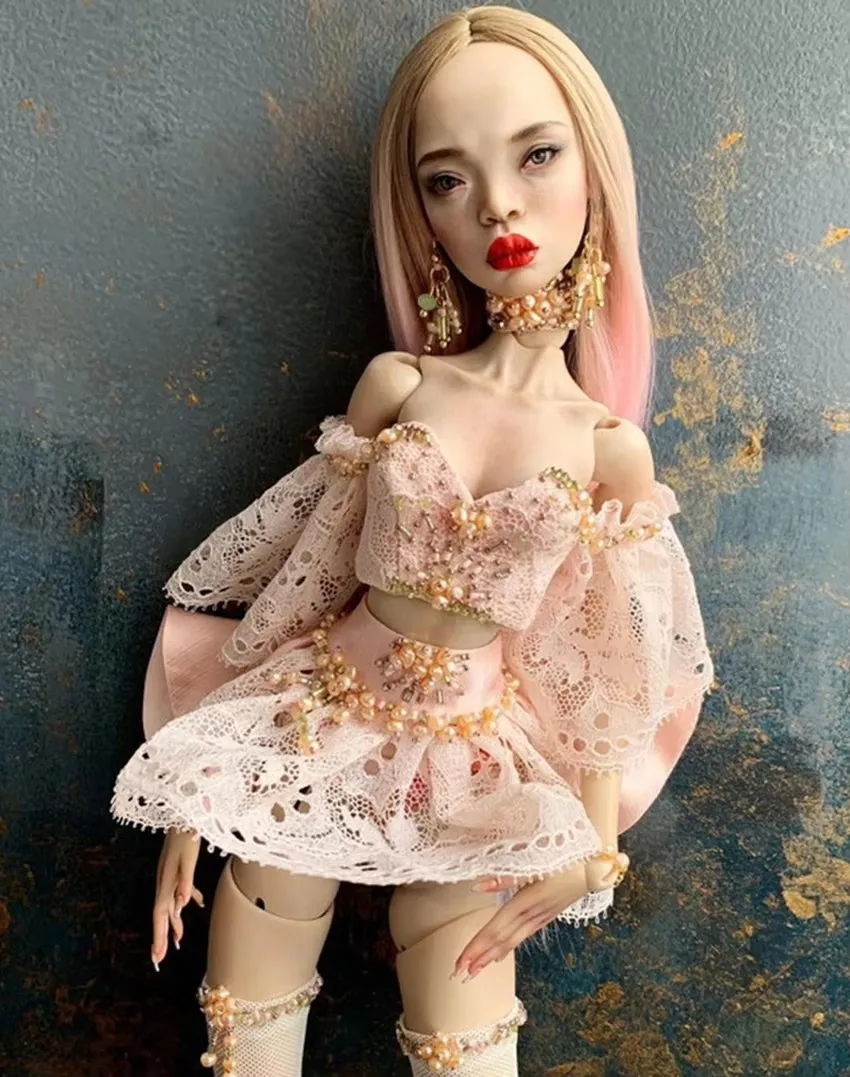 BJD Doll SD Doll Popovy  Tawny 1/4  Quality Articulated Puppet Nude Dolly Model Collection Toy Birthday Gift