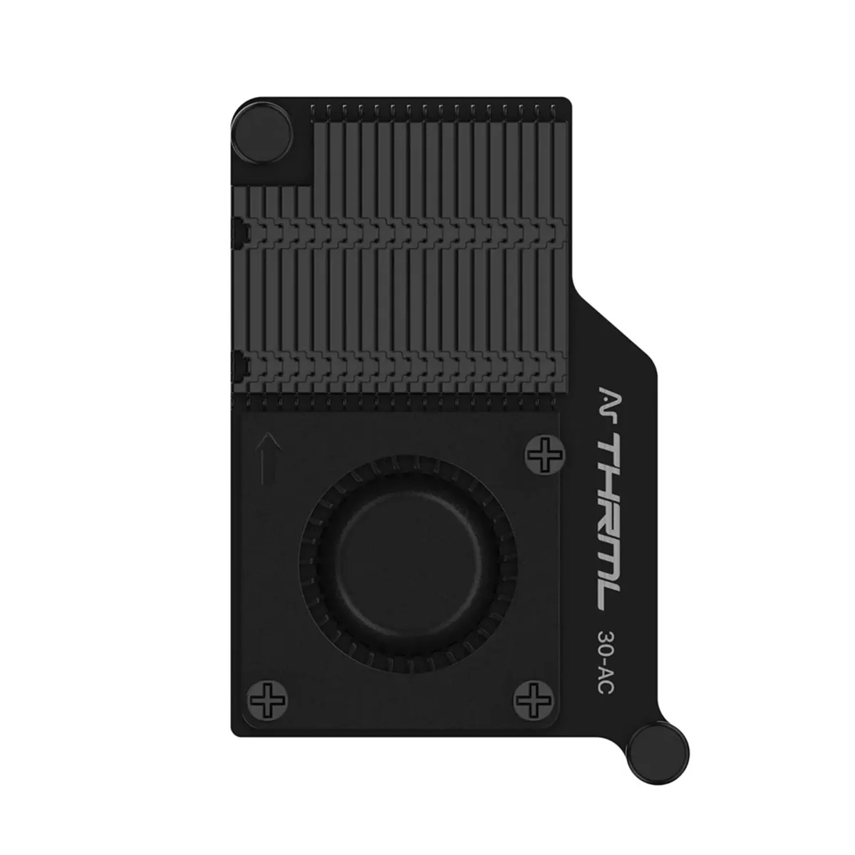 

ABAN Active Cooler for 5 THRML Active Cooling PWM Fan Passive Cooling Aluninum Fins Radiator - Black