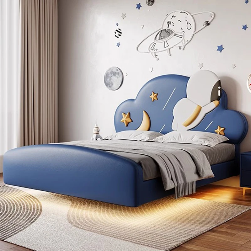 Diseño Personalizable Letto per bambini Camera da letto Divano moderno Piattaforma segura en pelle Letto da massaggio