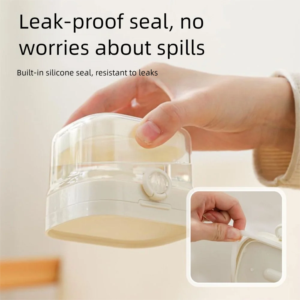 

Прозрачный двухслойный ящик для хранения брекетов, портативный универсальный ортодонтический фиксатор с кистью и зеркалом, простой