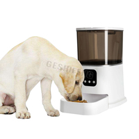 Wholesale Pet Supplies Pet Automatic Feeder 5L Capacity Plastic Bowl Smart Pet Feeder For Cats And Dogs