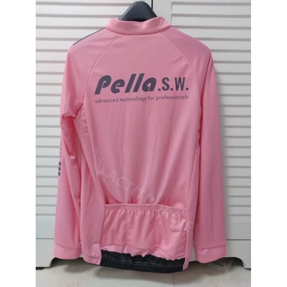 Coreia pella men camisa de ciclismo verão manga longa fina superior estrada mtb bicicleta jaqueta respirável maillot primavera outono roupas