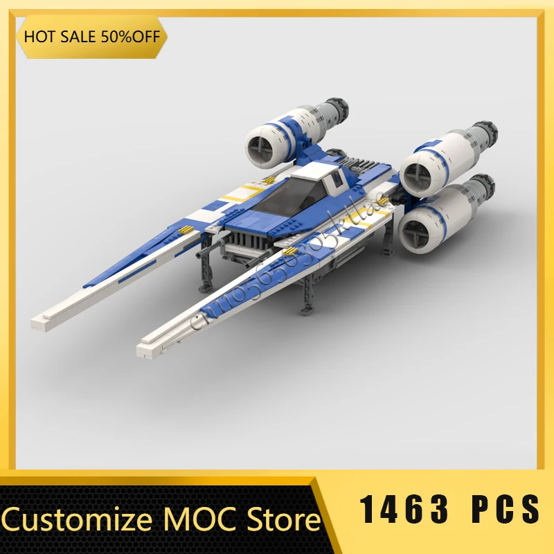 

1463 PCS Hot Selling MOC Lnterstellar Warship Scene Model Custom DIY Educational Collection Creative Assembly Kid Christmas Gift