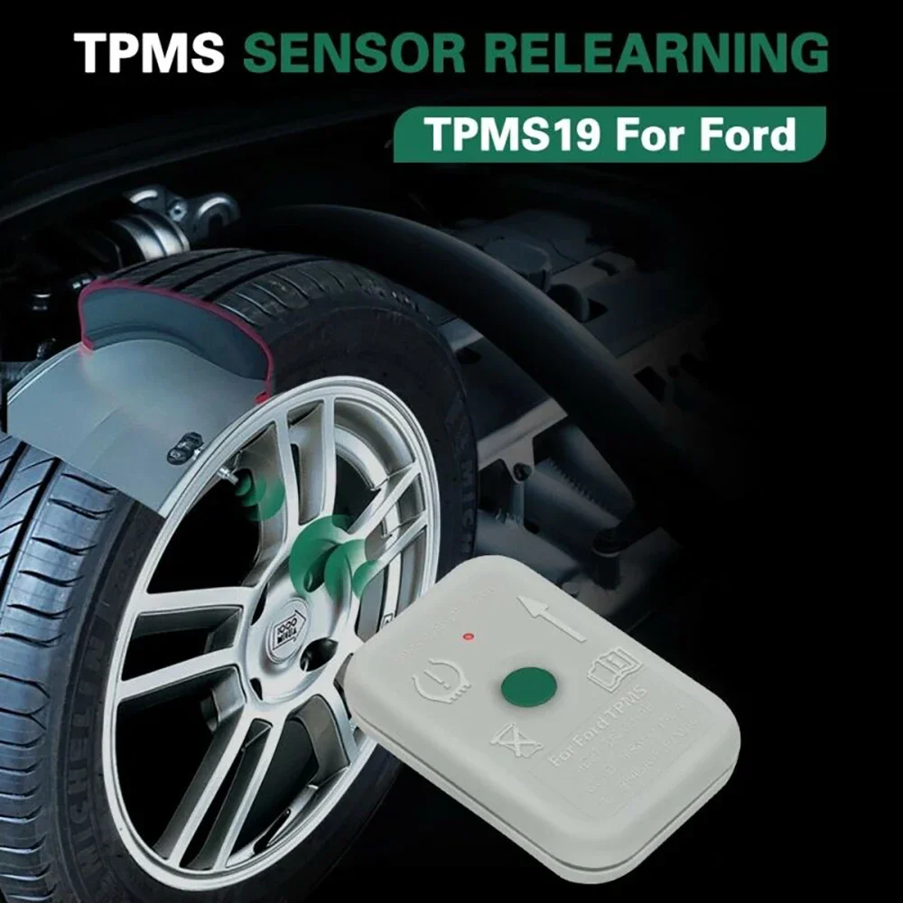 

Автомобильный инструмент сброса TPMS TPMS19 для Ford TPMS19, датчик контроля давления в автомобильных шинах, инструмент для сброса TPMS 8C2T-1A203-AB