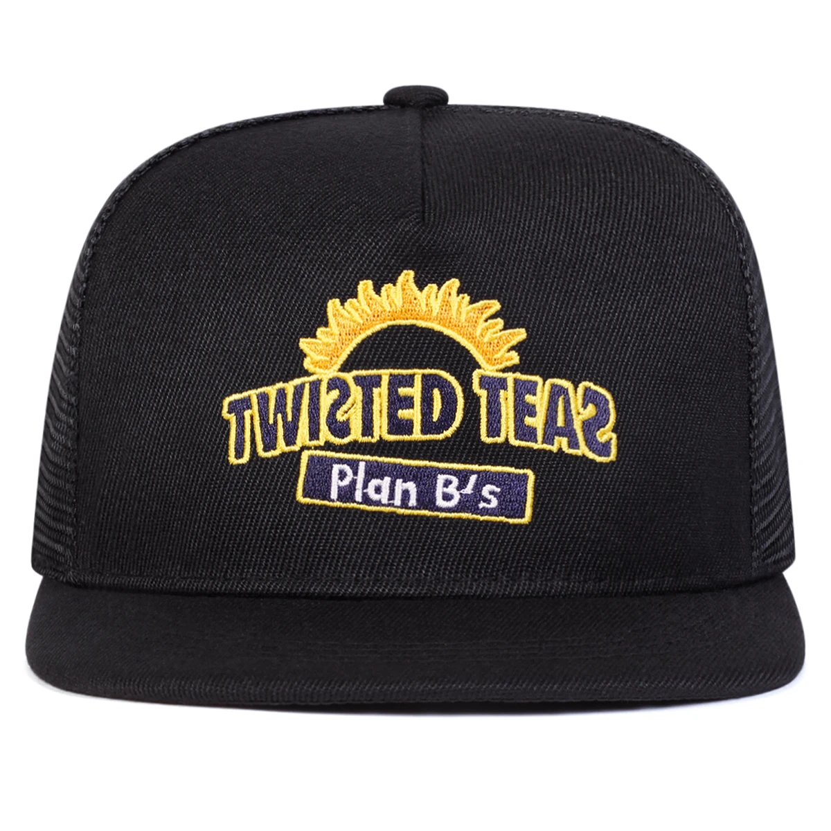 Unisex TWISTED TEAS Ricamo Cappelli a rete hip-hop Primavera ed estate Sport all'aria aperta regolabili Berretti da baseball casual Cappello per protezione solare