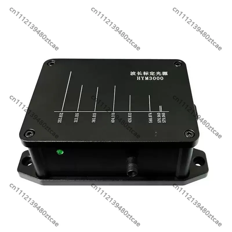 Spectral Calibration Light Source Stable Output Fiber Optic Spectrometer Calibration Lamp Lab Testing Accessory