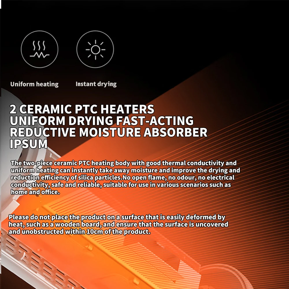 New Deerma Recyclable Mini Dehumidifier Reduce Air Humidity Dry/Wet Visual Window Holes Moisture Absorption Drying