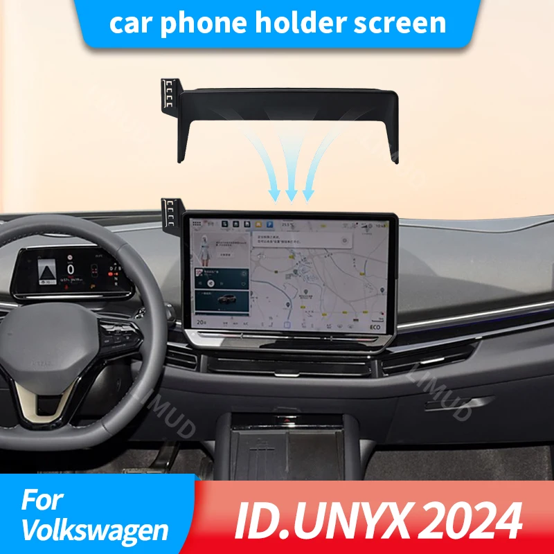 

Car phone holder screen For Volkswagen ID.UNYX 2024 Mount Stand GPS Telefon Mobile Cell Support For iPhone 13 12 11 Pro Max X 7