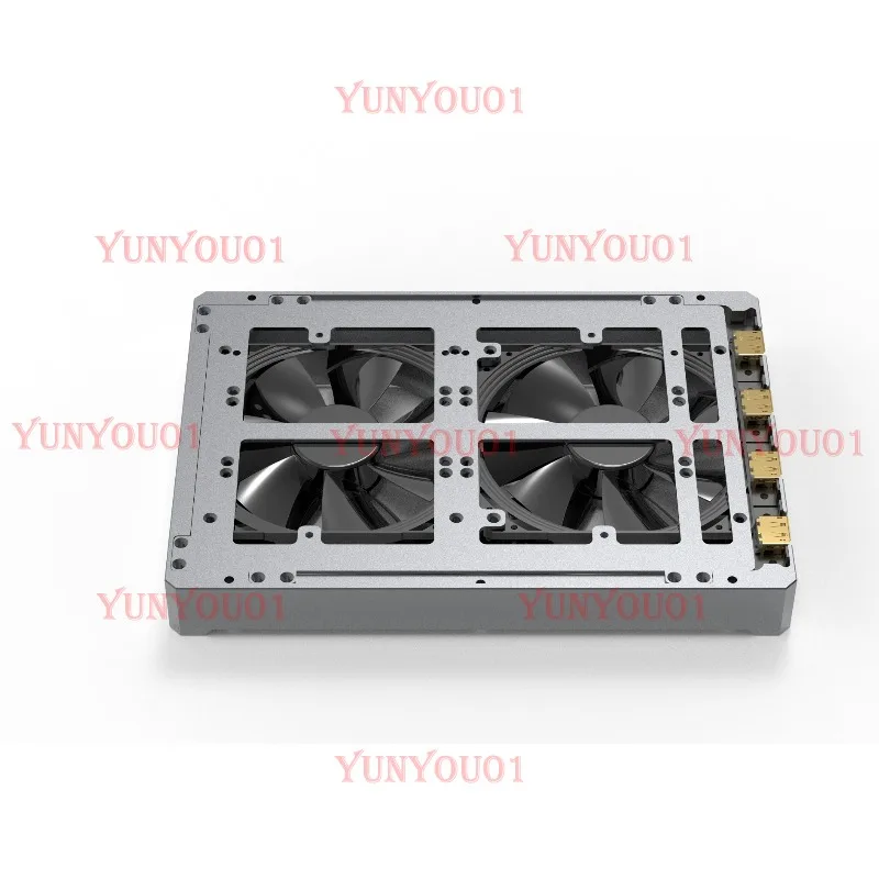 

Aluminum Alloy Cnc RGB Base 360 Water Cooling, Fan Expansion, Double 3.5