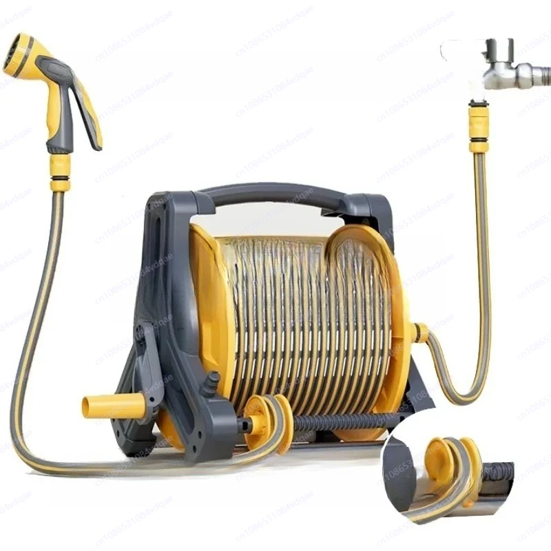 

40m High Pressure Shrink Water Pipe Reel Portable Wall Mounted Pipe Reel