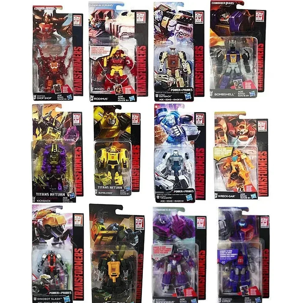 

Коллекционные фигурки Bandai IDW Commander Class GW Series: Bumblebee, Shockwave, Heat Break, Backlash — игрушки и подарки