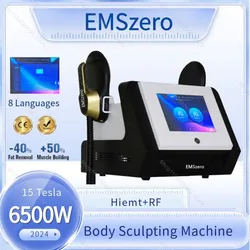 EMSzero Neo-Machine de sculpture Linge portable, 15 placements, 6500W, Hi-Emt, EMS, RF, Épaisseur musculaire, Gravure, 200HZ, Salon, Amincissant