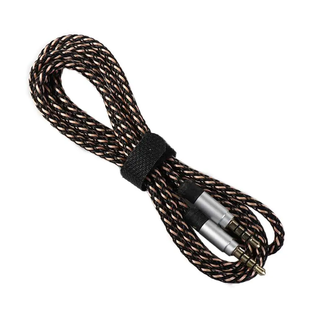 

Car Mounted Auxiliary Line Nylon Braid Male To Male 3.5mm Audio Cable Headphone Extension Cord Car AUX Cable Audio Adapter Cord