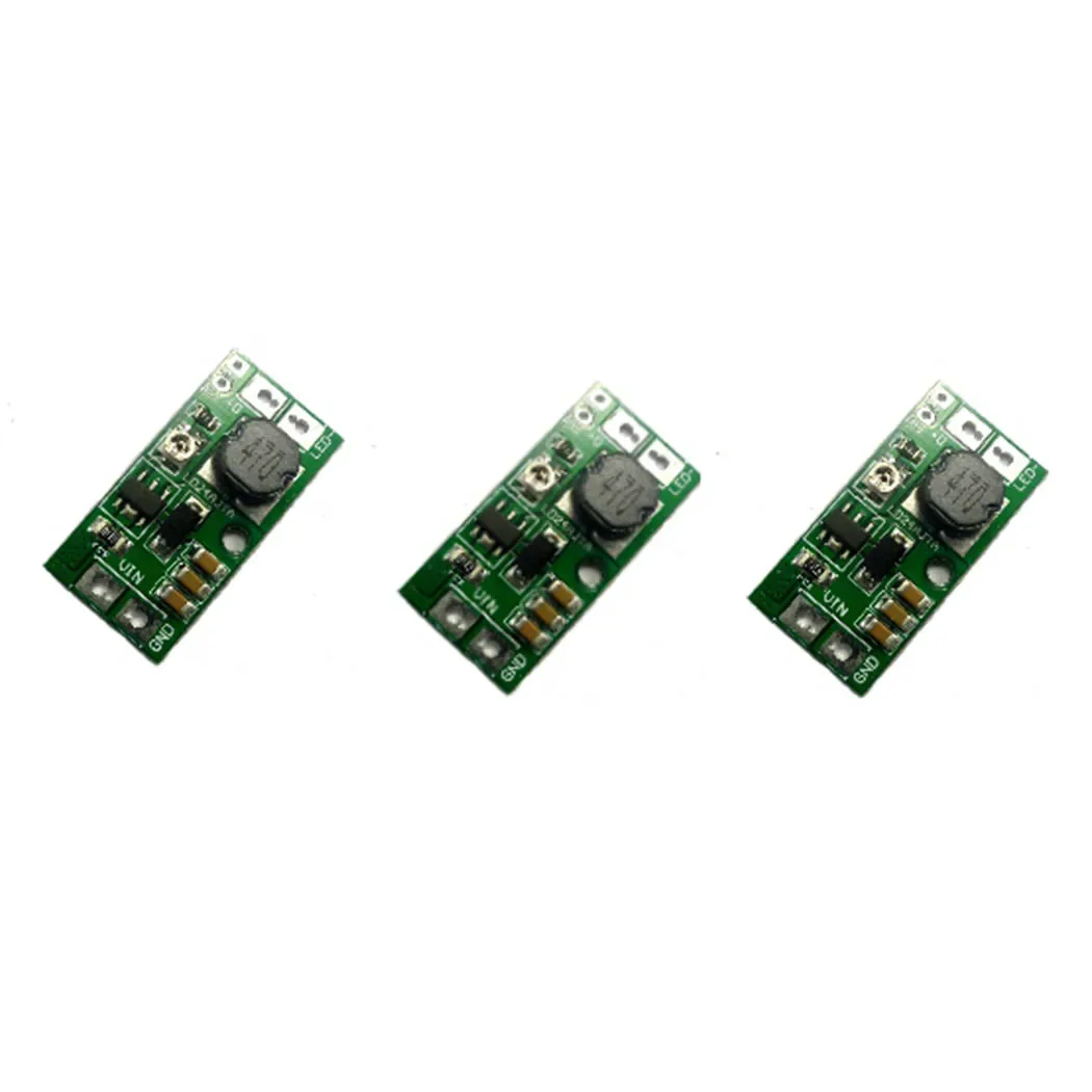 3 Pcs DC 9V 12V 18V 24V 20W 30-900mA Adjustable LED Driver PWM Controller DC-DC Step-down Constant Current Converter