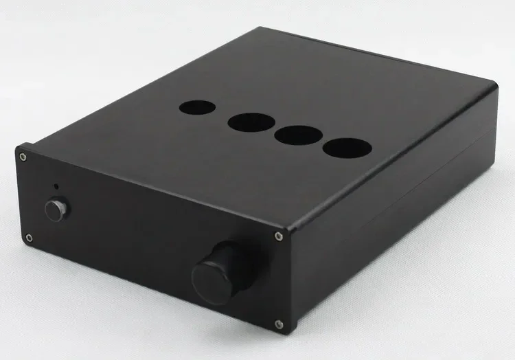 6N4 الألومنيوم مُضخّم صوت الضميمة مكبر كهربائي الهيكل/صندوق 240*190*65 مللي متر