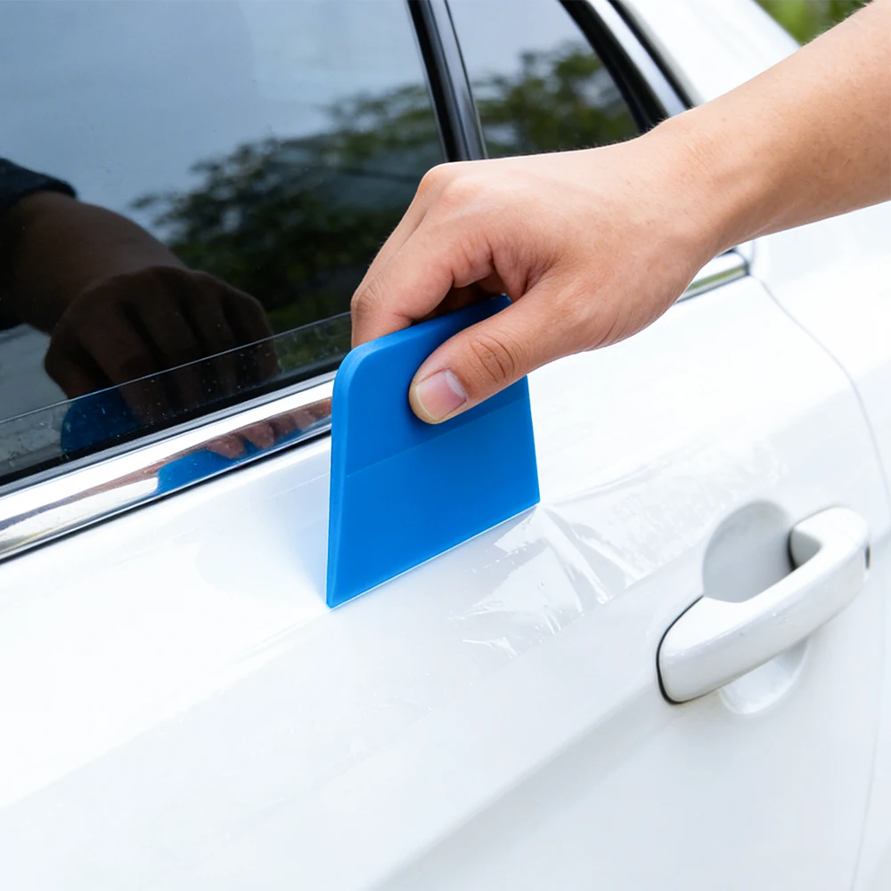 AUTOBRIGHT PPF 5-teiliges Schaber-Set, weiche TPU-Gummi-Schaber, kratzfreie Wasserschaber, Abzieher, Werkzeuge für Autofolien und Fensterfolien – Detail 7