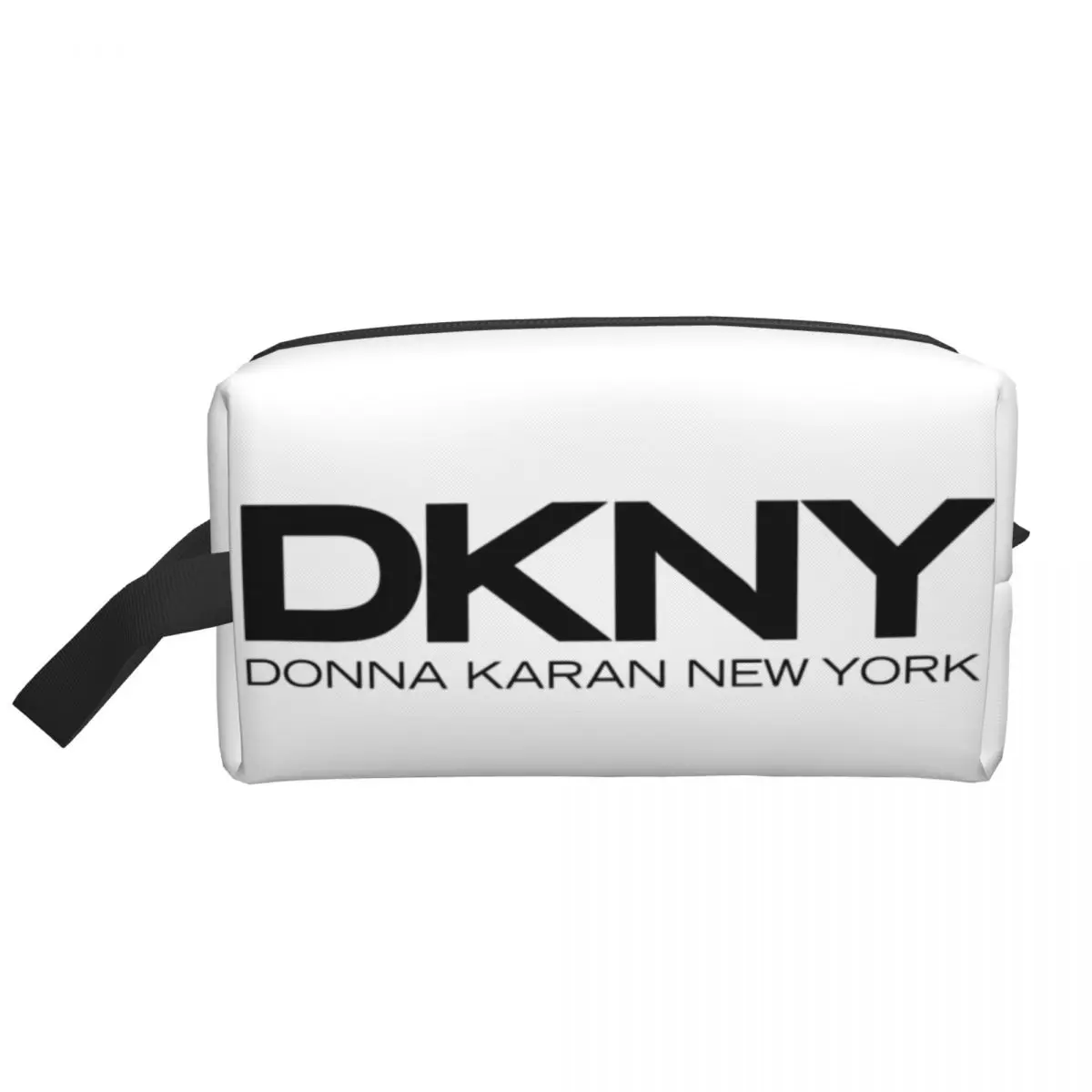 DKNYs Leather Makeup Bag Trendy Stuff Woman Cosmetic Bag Unique Design