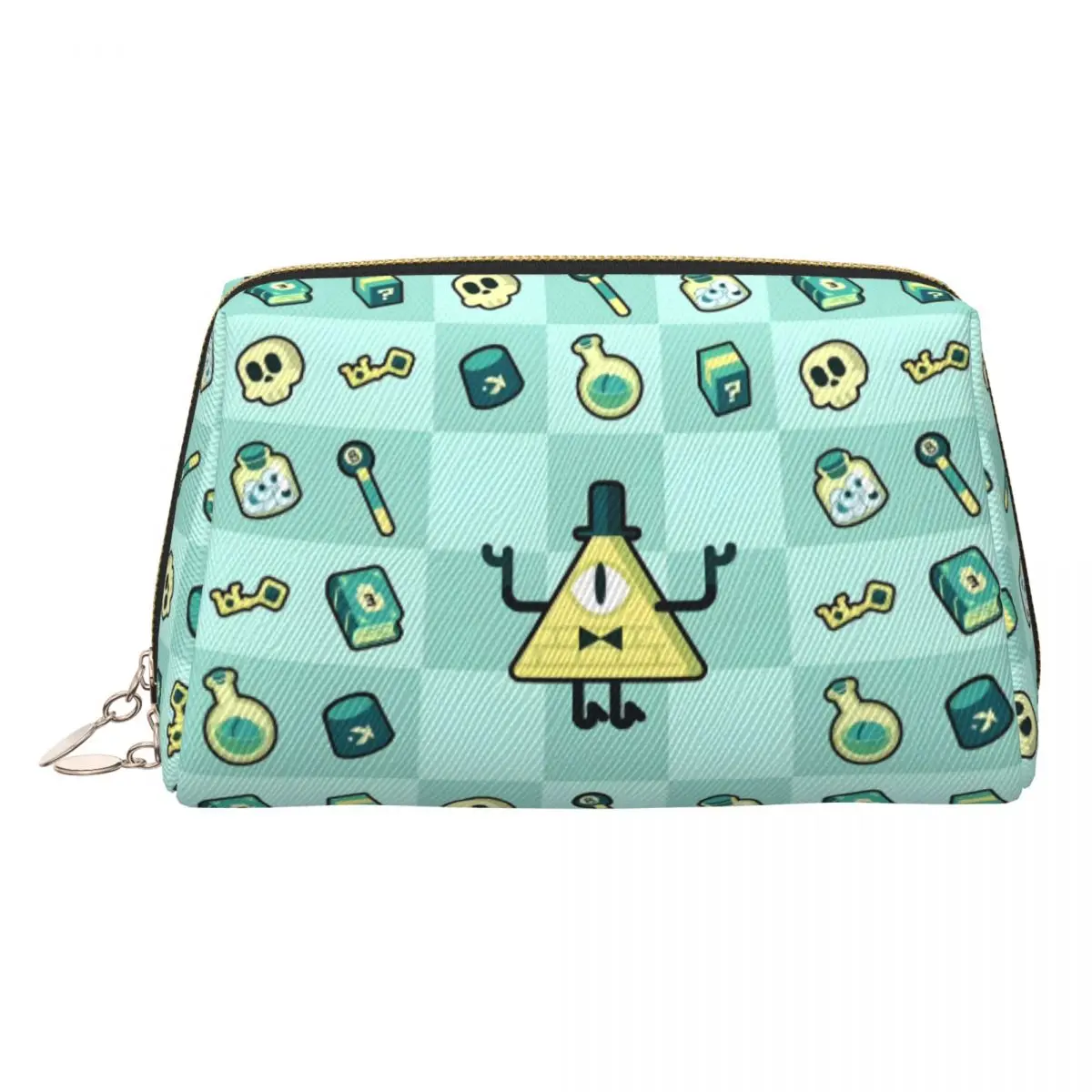 

Дорожная косметичка Gravity Falls с принтом мультфильма Манга для женщин, органайзер для туалетных принадлежностей для макияжа, женский комплект для хранения красоты Dopp