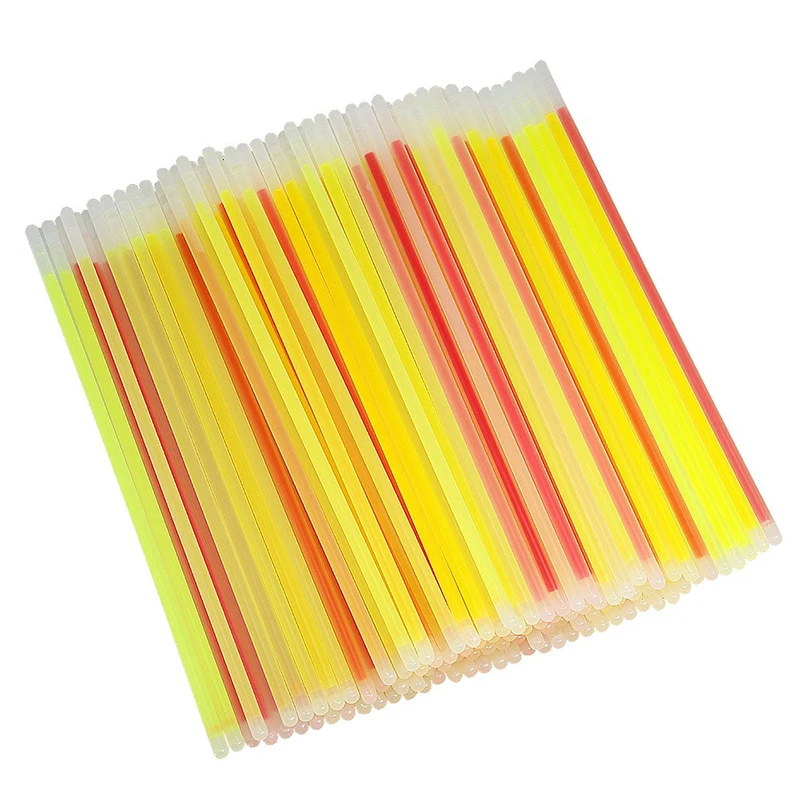 30/60/120 Stück Leuchtstäbe, dekoratives Set, verschiedene Farben, Fluoreszenzstäbe, DIY, Festival, Geburtstag, Party, Bühnendekoration, ZYF
