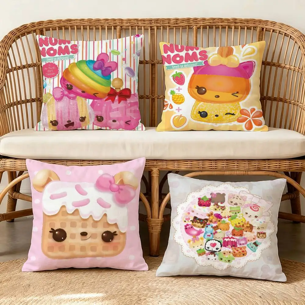Cute Num Noms Anime   Pillow Anime Pillow Sofa Bed Head Pillow Cover Cushion Cover Fashion