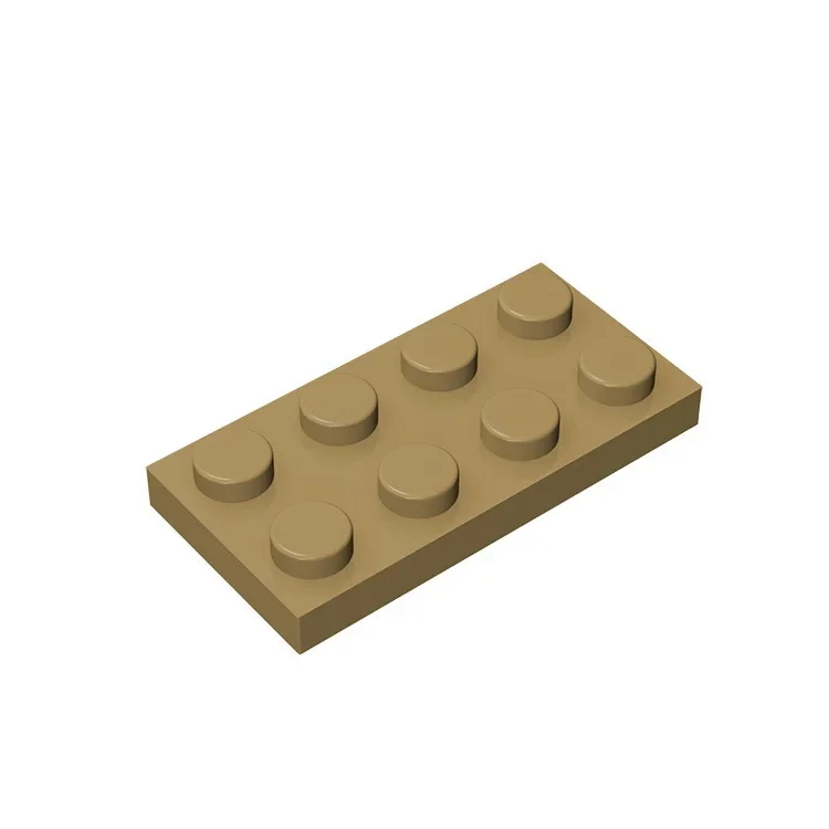 Gobricks GDS-511 Platte 2 x 4, kompatibel mit Lego 3020 Teilen, Kinder-DIY-Baustein, Partikelplatte zum Selbermachen