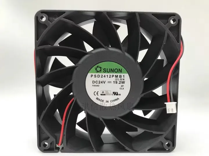 

Free shipping original 12038 PSD2412PMB1 DC24V 19.2W 12CM inverter fan