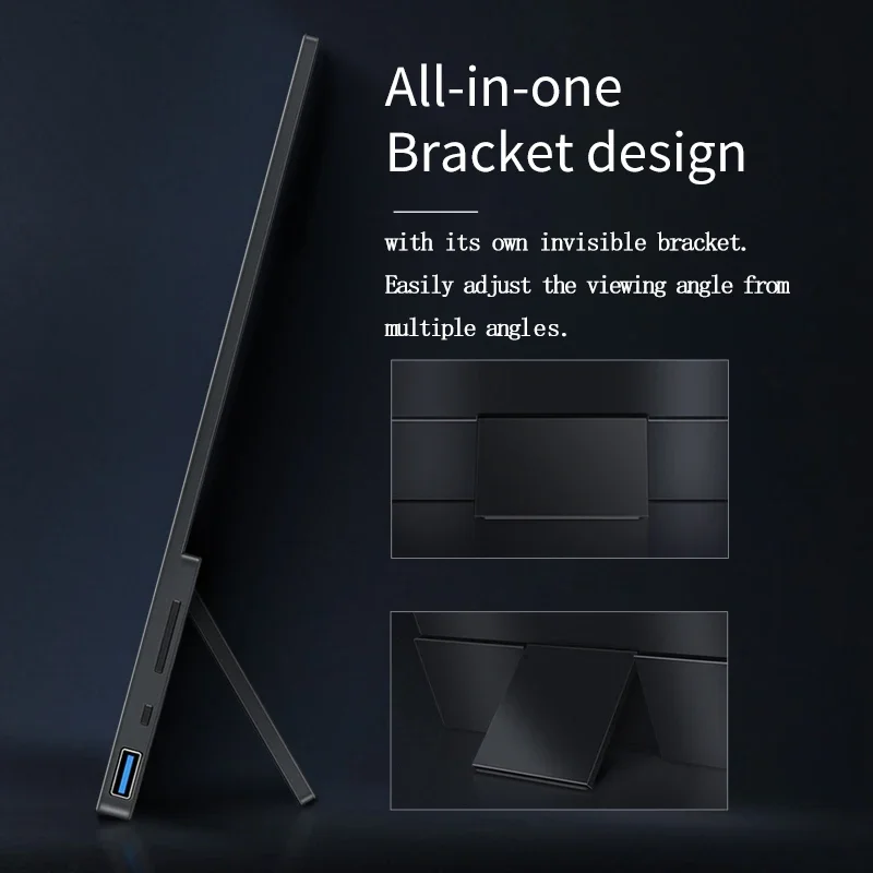 15.6 inch 2K144Hz free sync super thin touch screen Office Gaming IPS External Display Portable