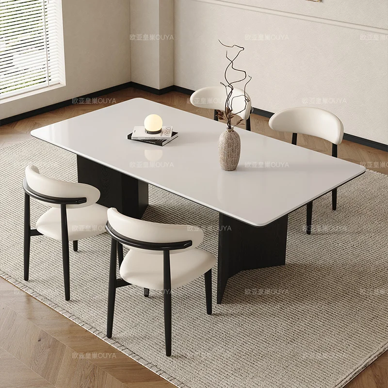 Mobile Restaurant Table Kitchen Restaurant Nordic Extending Dining Table Living Room Juegos De Comedor Commercial Furniture - Image 4