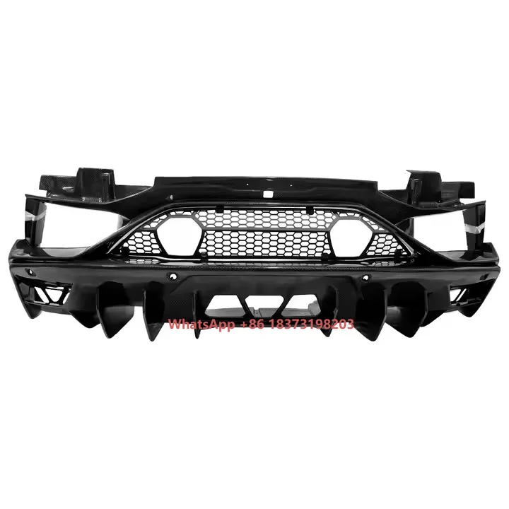 SVJ Style High Quality Carbon Fiber BodyKit for Lamborghini Aventador LP700 New Plastic Front Bumper Rear Bumper