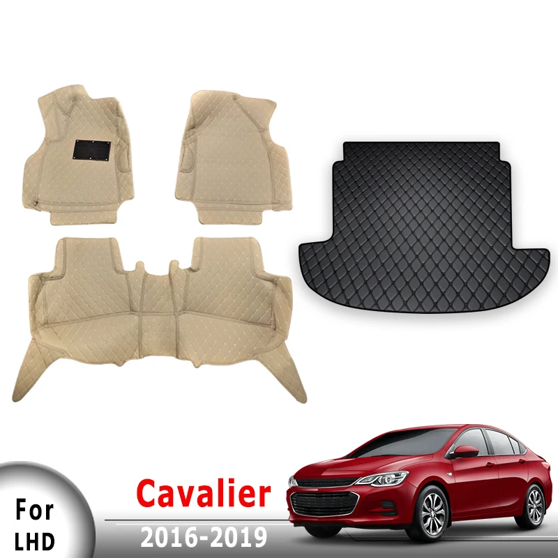 

Автомобильные коврики, ковры в багажник для Chevrolet Cavalier Onix 2016 2017 2018 2019, автомобильные аксессуары для интерьера, подставка для ног, водонепроницаемая педаль