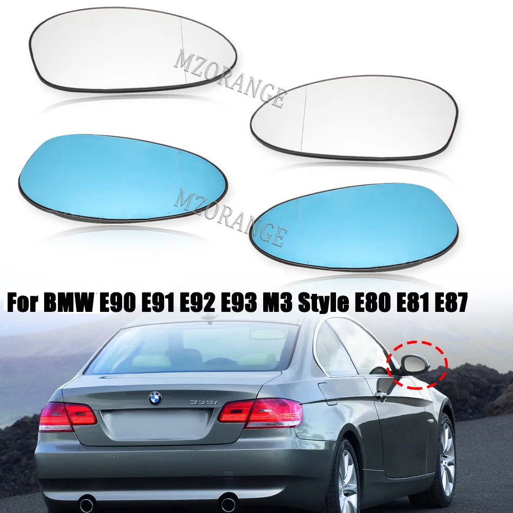 

Side Mirror For BMW E90 E85 Heating Glass for BMW E92 E91 E93 E82 E88 E86 Rearview Mirror Lens door wing mirror Z4 51167157247