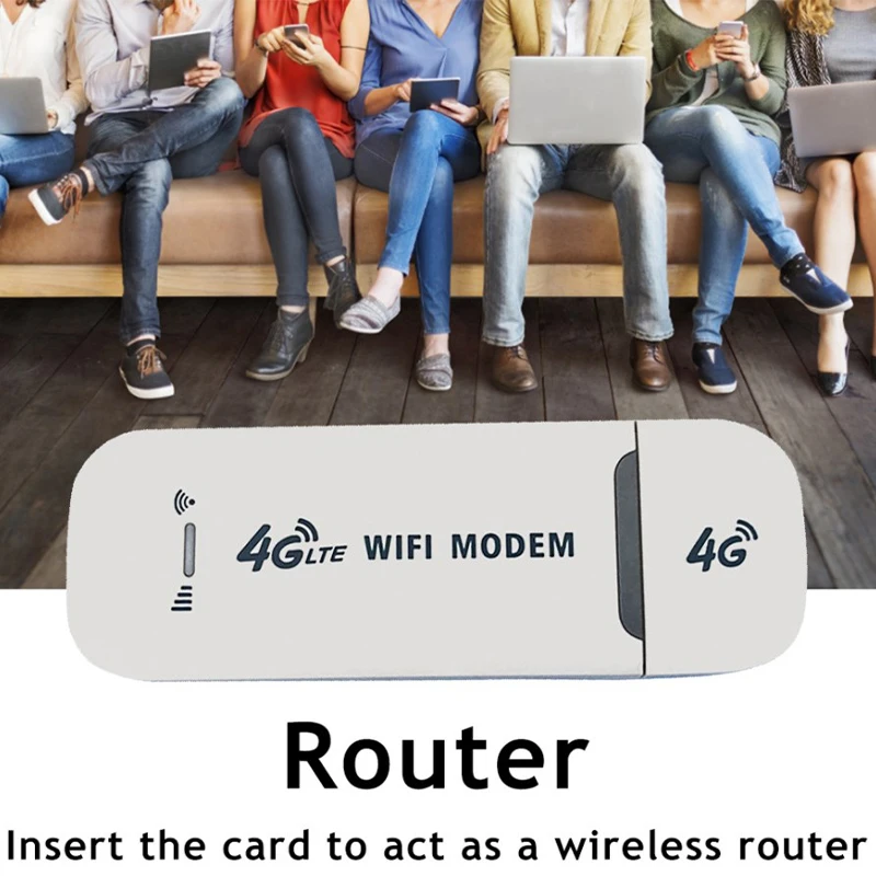 

4G LTE Wireless Router USB Dongle 150Mbps Modem 4G Mobile Broadband Sim Card Wireless WiFi Adapter For Laptops UMPCs MID Devices