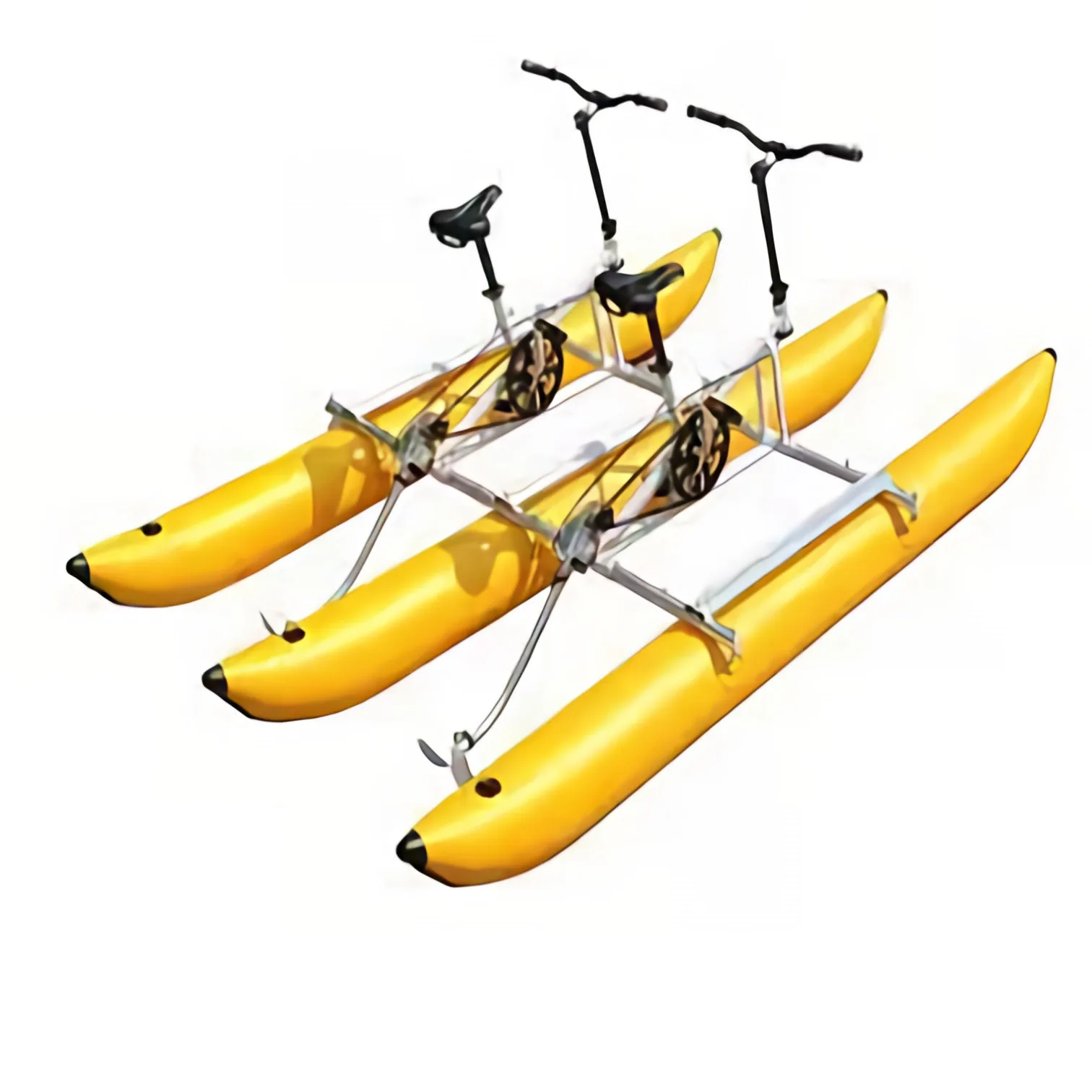 

Water Pedal Bike Double Boat Inflatable Boat Camping Trip