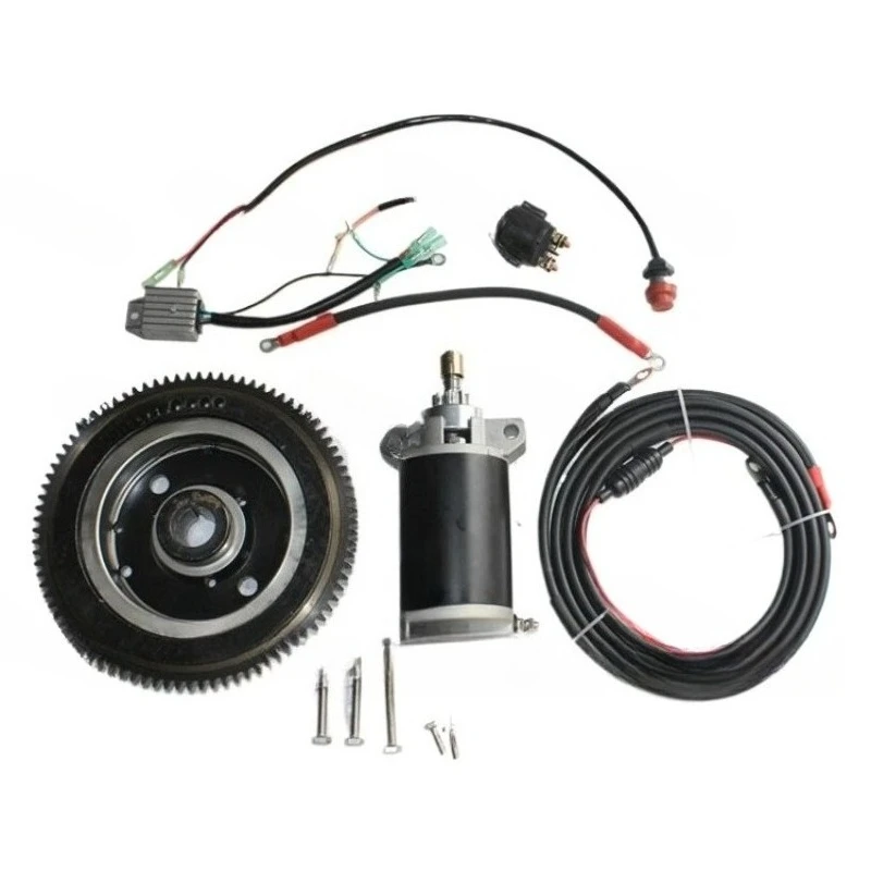 

Electric Start Engine Rear Mounted Ignition Key Switch Accessory for 2-Cylinder 40 KM Electric Start Motorcycle Parts