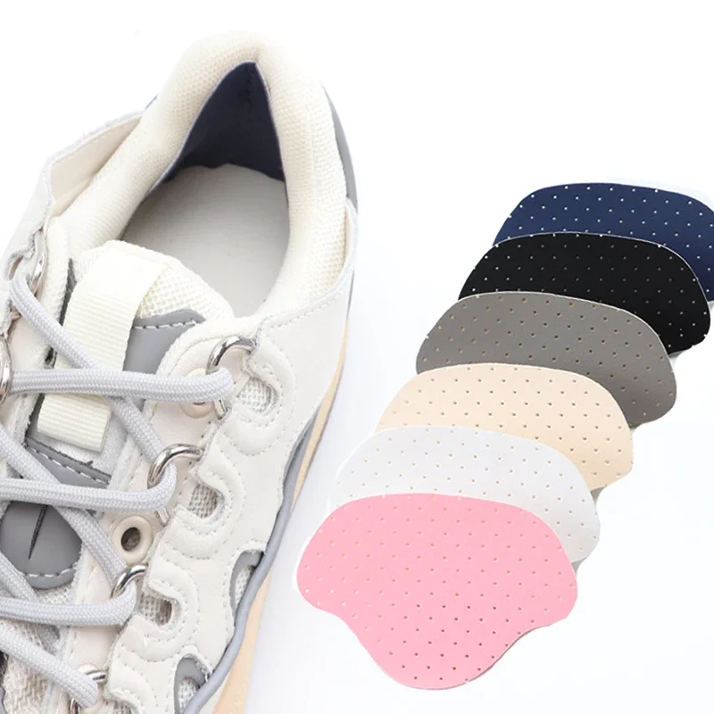 Heel Repair Subsidy Sticky Shoes Hole Sneakers Insoles Patch Heel Pads Heels Sticker Protector Foot Care Anti-Wear Inserts 4 PCS image 2