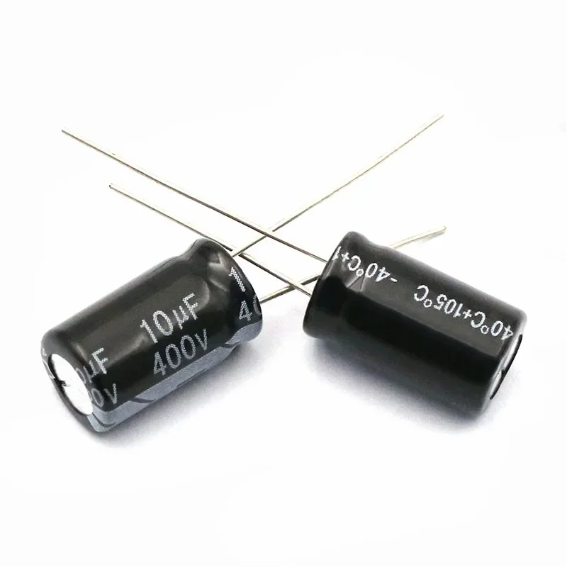 10PCS Higt Quality 400V10UF 10*17mm 10UF 400V 10*17 Electrolytic CapaCitor