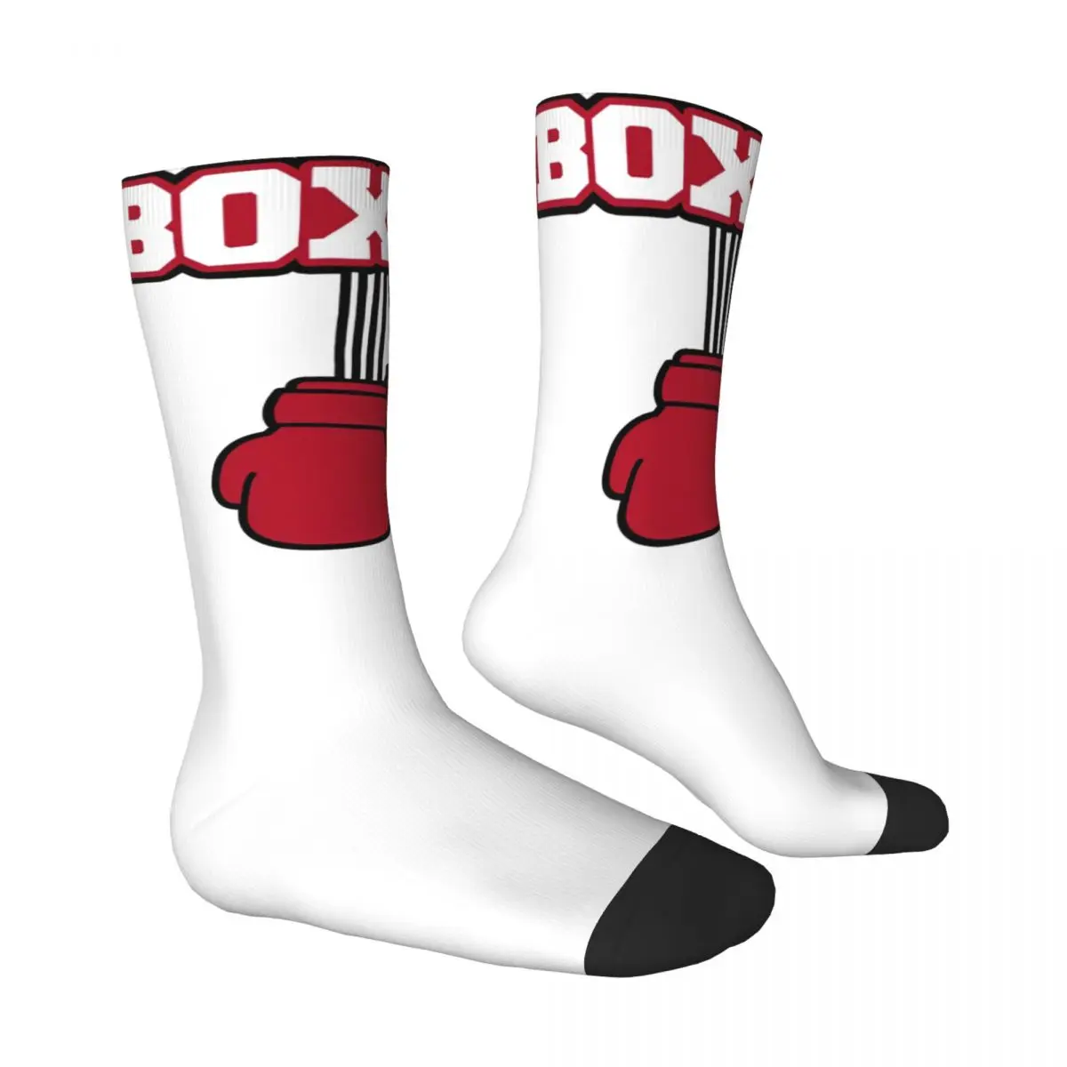 Boxing Gloves Socks Train Fight Casual Stockings Autumn Non-Slip Couple Socks Medium Soft Custom Running Sports Socks