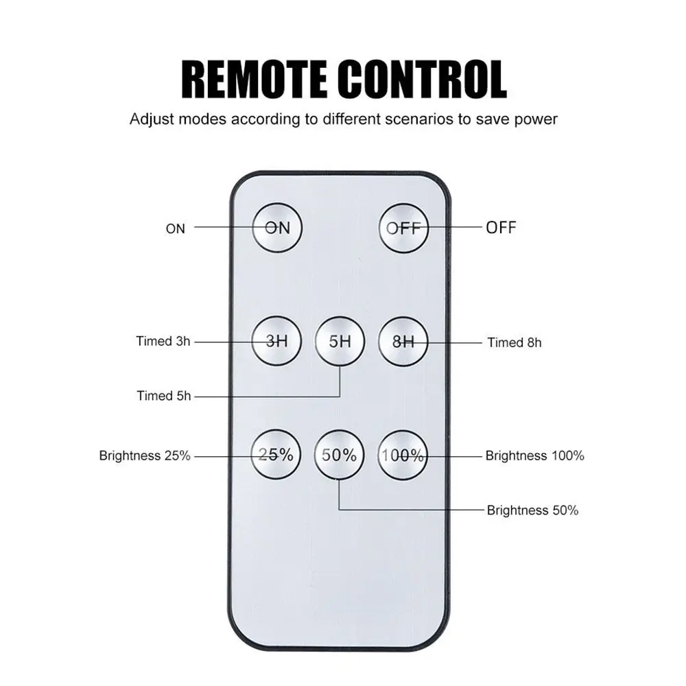 Waterproof Solar Pendant Light Single Double-Head Design Solar Powered LED Chandelier Led Hanging with Remote Control