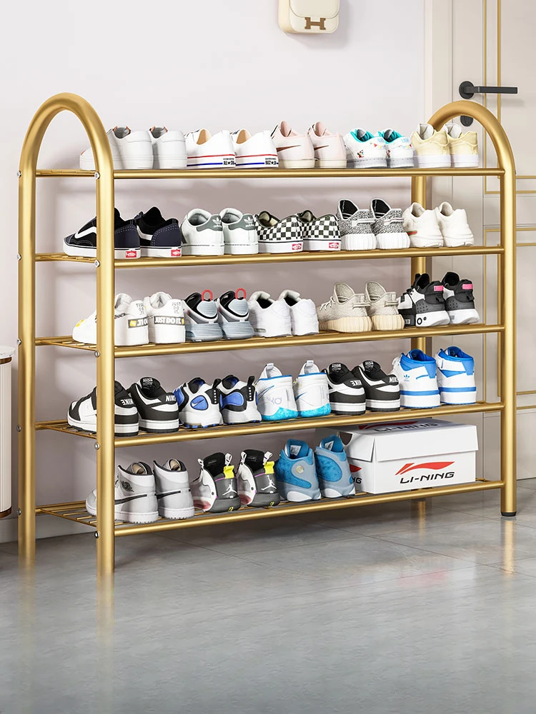 

Simple shoe rack, indoor space-saving storage artifact at home entrance, multi-storey small narrow shoe cabinet in