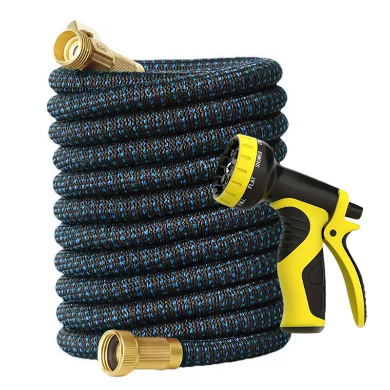 

НОВЫЙ Выдвижной садовый шланг, портативный многофункциональный шланг высокого давления с насадкой для мойки автомобилей и полива растений