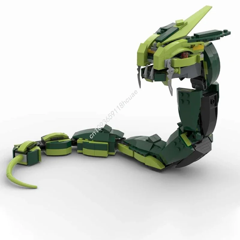 

314 деталей MOC «Великий Пожиратель» — конструктор для продвинутых строителей, идеальный подарок на Рождество для творческих и энергичных конструкторов.